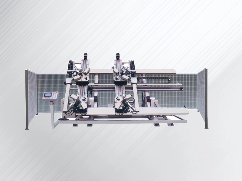 Aluminum Profile CNC 4-head Corner Combining Machine